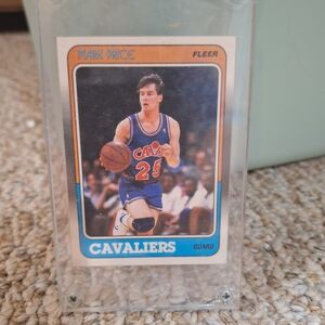 Mark Price Cavaliers Basketball Card, Autographed Photo And Plaque